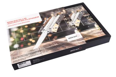 BÖKER PLUS® Adventskalender 2025 Urban Trapper Verpackung geöffnet